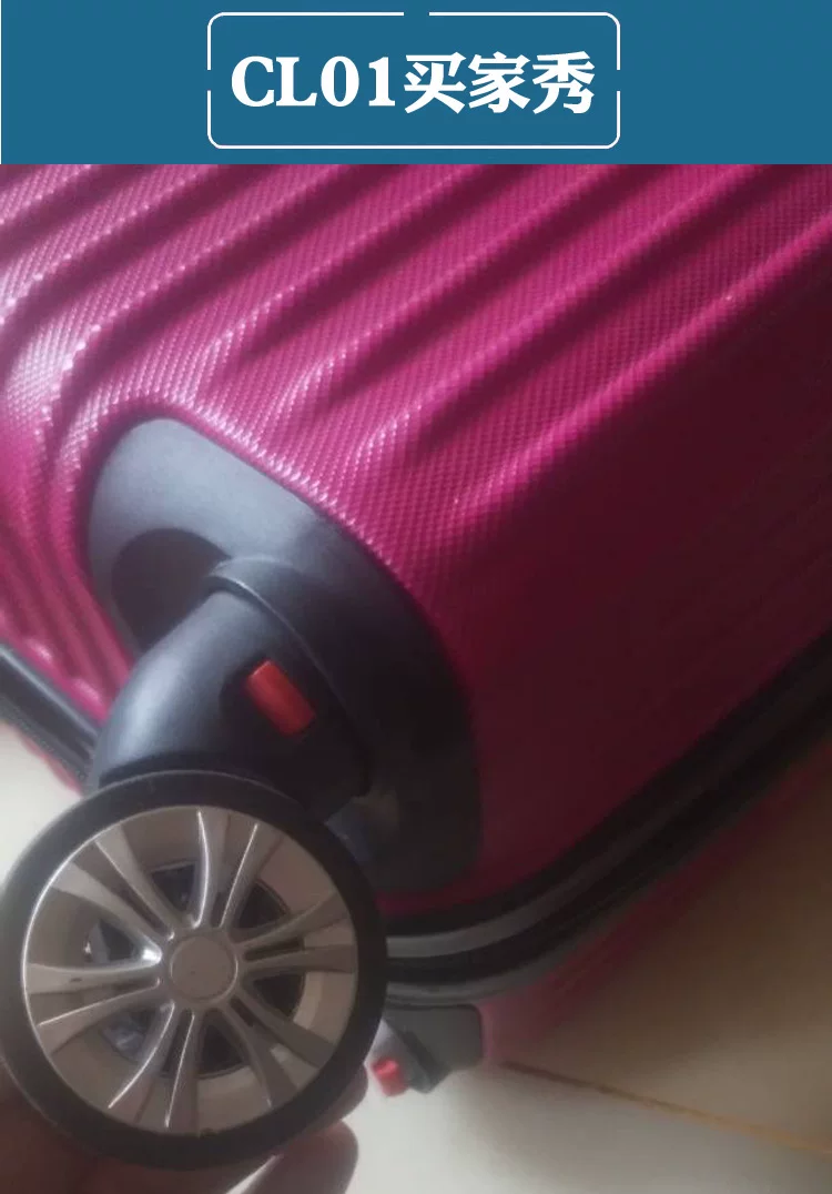 Suitcase Luggage Replacement Accessories Dismountable Removable Universal Wheels Plug-In Detachable Wheel Pulley Repair Parts