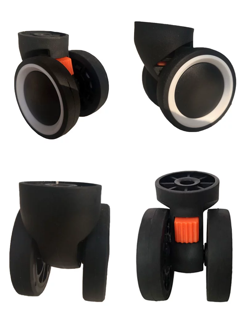Suitcase Luggage Replacement Accessories Dismountable Removable Universal Wheels Plug-In Detachable Wheel Pulley Repair Parts