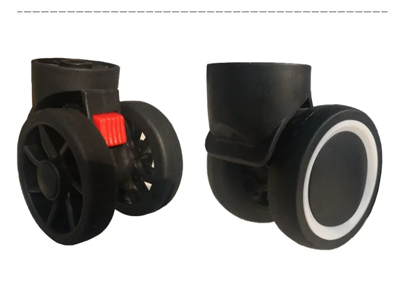 Suitcase Luggage Replacement Accessories Dismountable Removable Universal Wheels Plug-In Detachable Wheel Pulley Repair Parts