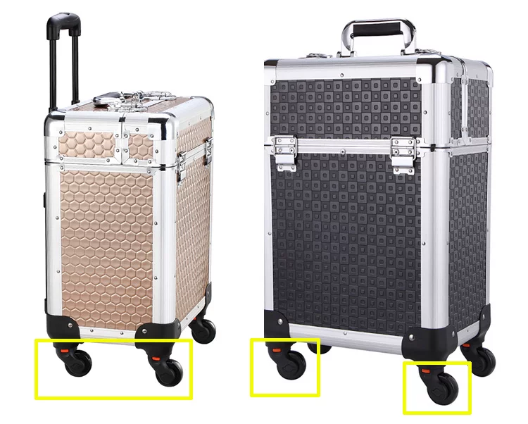 Suitcase Luggage Replacement Accessories Dismountable Removable Universal Wheels Plug-In Detachable Wheel Pulley Repair Parts