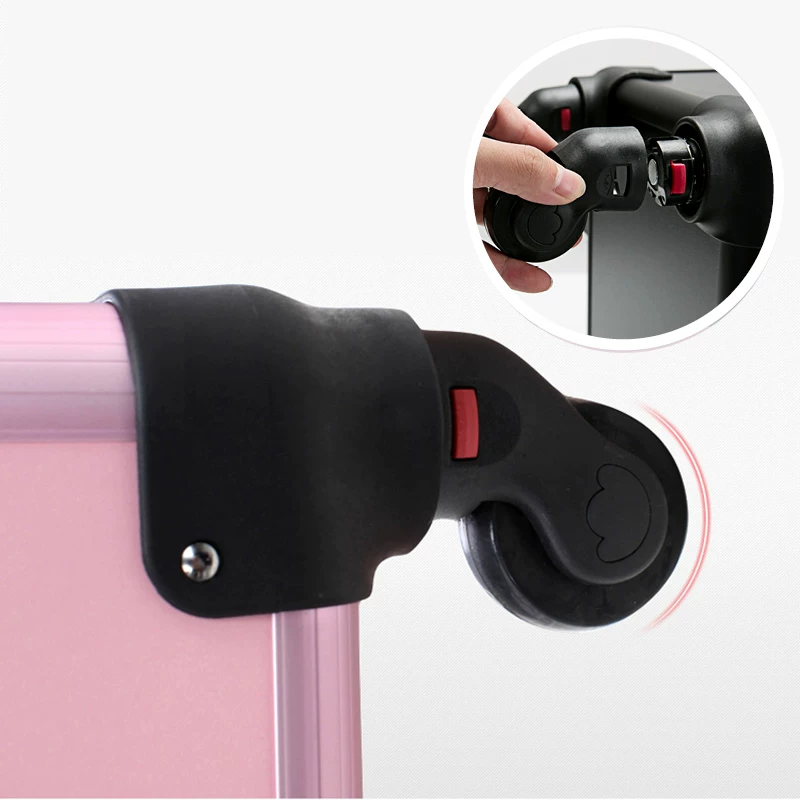 Suitcase Luggage Replacement Accessories Dismountable Removable Universal Wheels Plug-In Detachable Wheel Pulley Repair Parts