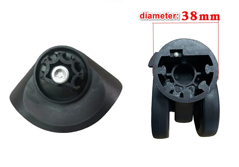 Suitcase Luggage Replacement Accessories Dismountable Removable Universal Wheels Plug-In Detachable Wheel Pulley Repair Parts