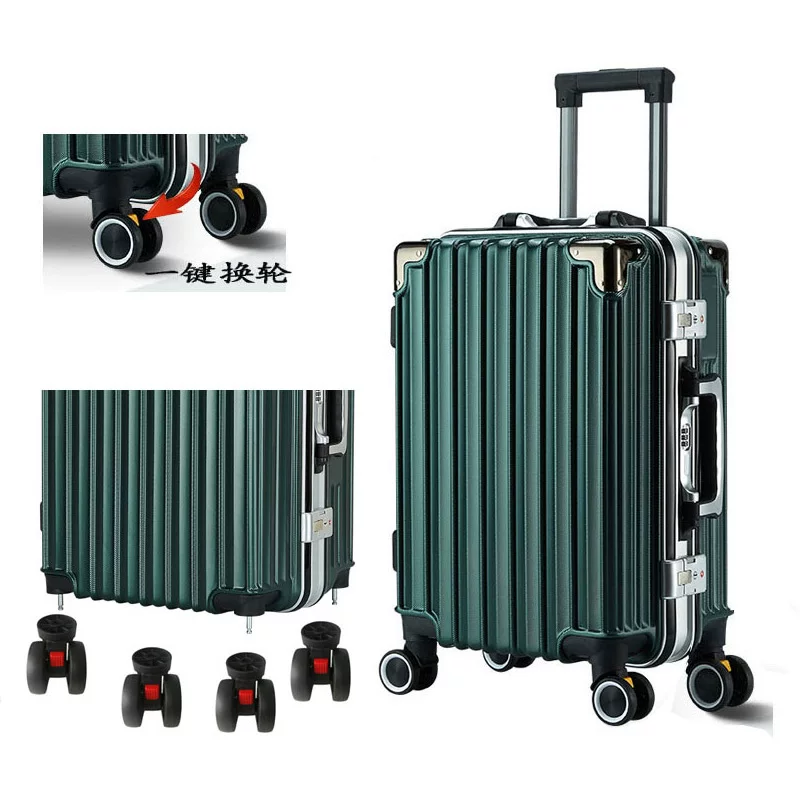 Suitcase Luggage Replacement Accessories Dismountable Removable Universal Wheels Plug-In Detachable Wheel Pulley Repair Parts
