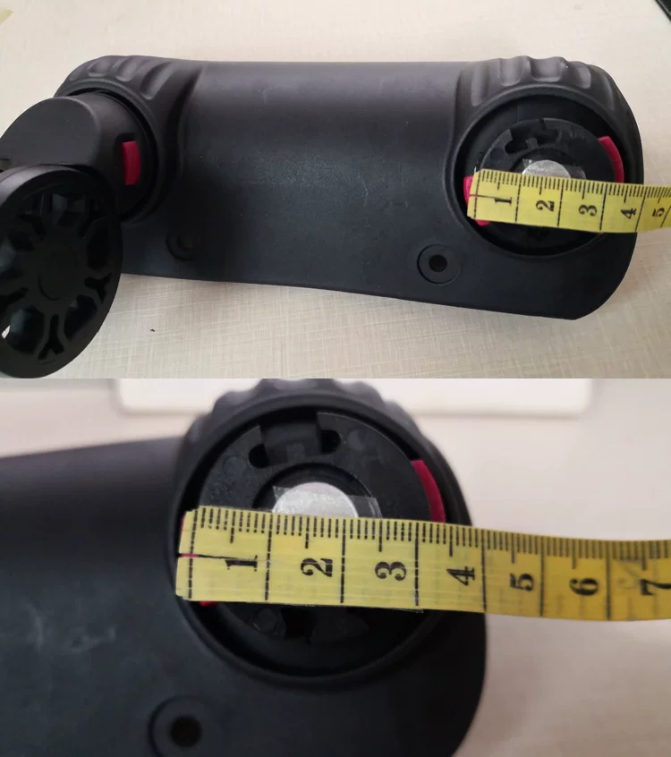 Suitcase Luggage Replacement Accessories Dismountable Removable Universal Wheels Plug-In Detachable Wheel Pulley Repair Parts