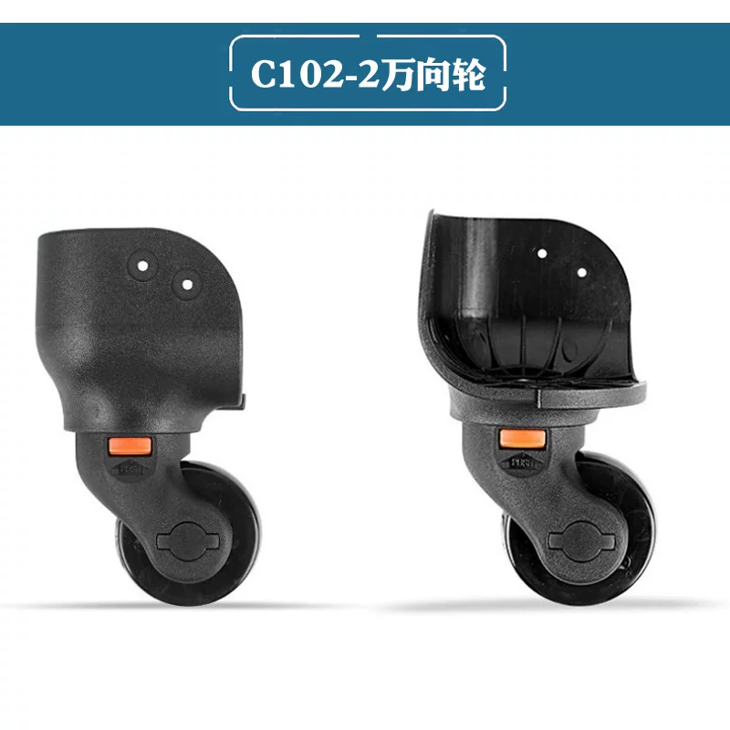Suitcase Luggage Replacement Accessories Dismountable Removable Universal Wheels Plug-In Detachable Wheel Pulley Repair Parts