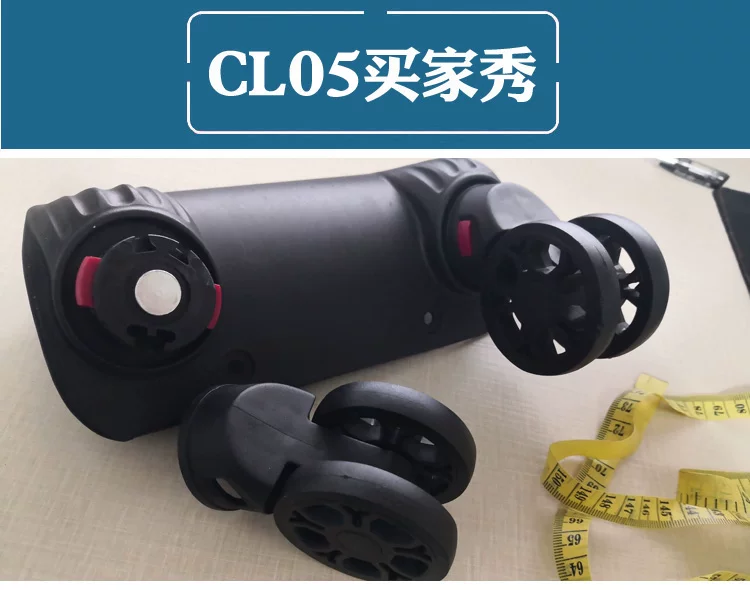Suitcase Luggage Replacement Accessories Dismountable Removable Universal Wheels Plug-In Detachable Wheel Pulley Repair Parts