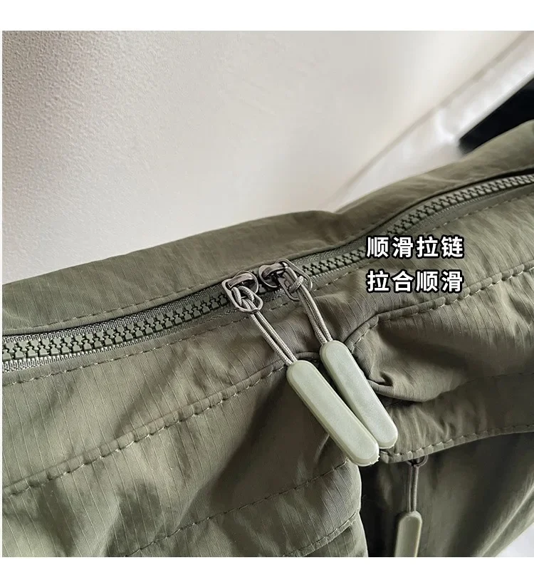 Spring Summer New Canvas Bag for Women, High-End Light Luxury One Shoulder Crossbody Bag, Trendy Hot Sale Ladies Purse