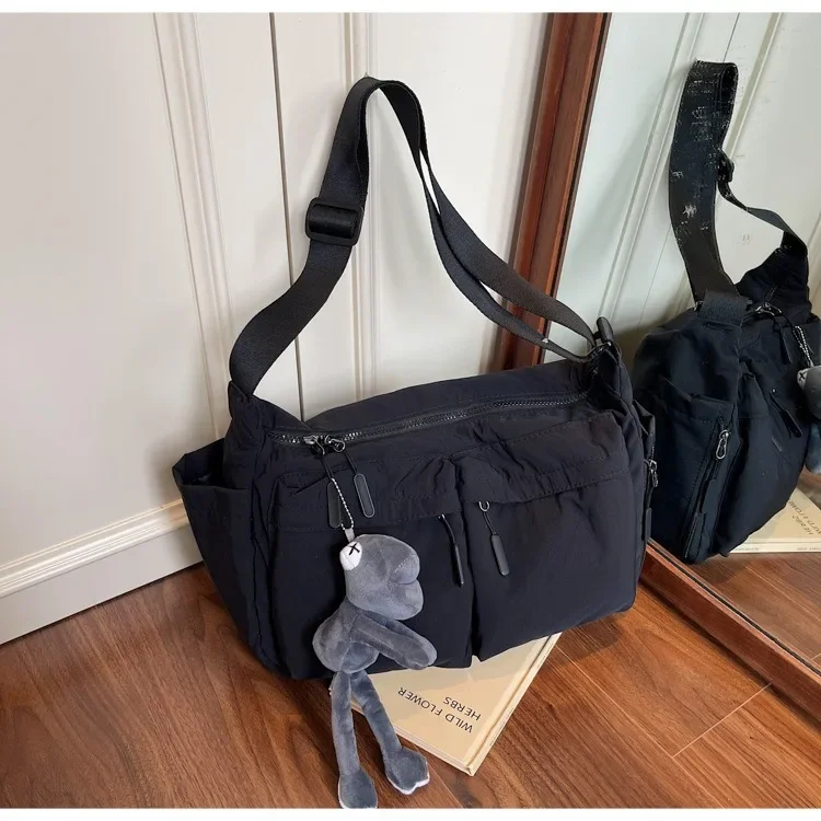 Spring Summer New Canvas Bag for Women, High-End Light Luxury One Shoulder Crossbody Bag, Trendy Hot Sale Ladies Purse