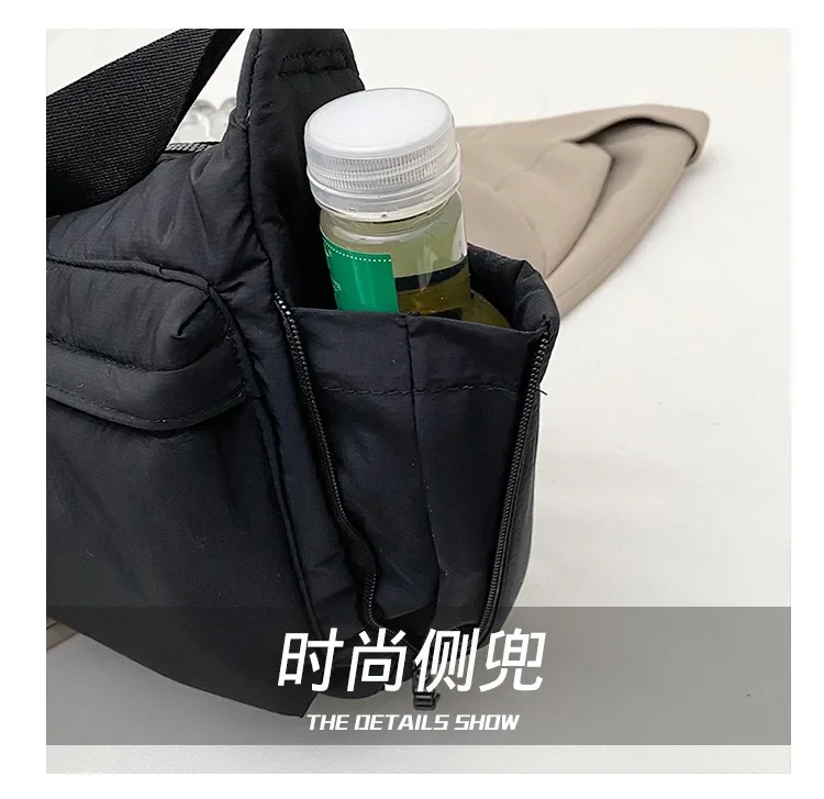 Spring Summer New Canvas Bag for Women, High-End Light Luxury One Shoulder Crossbody Bag, Trendy Hot Sale Ladies Purse