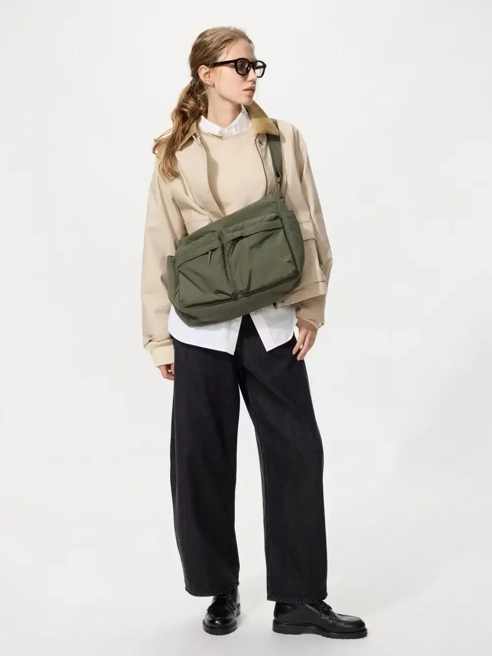 Spring Summer New Canvas Bag for Women, High-End Light Luxury One Shoulder Crossbody Bag, Trendy Hot Sale Ladies Purse