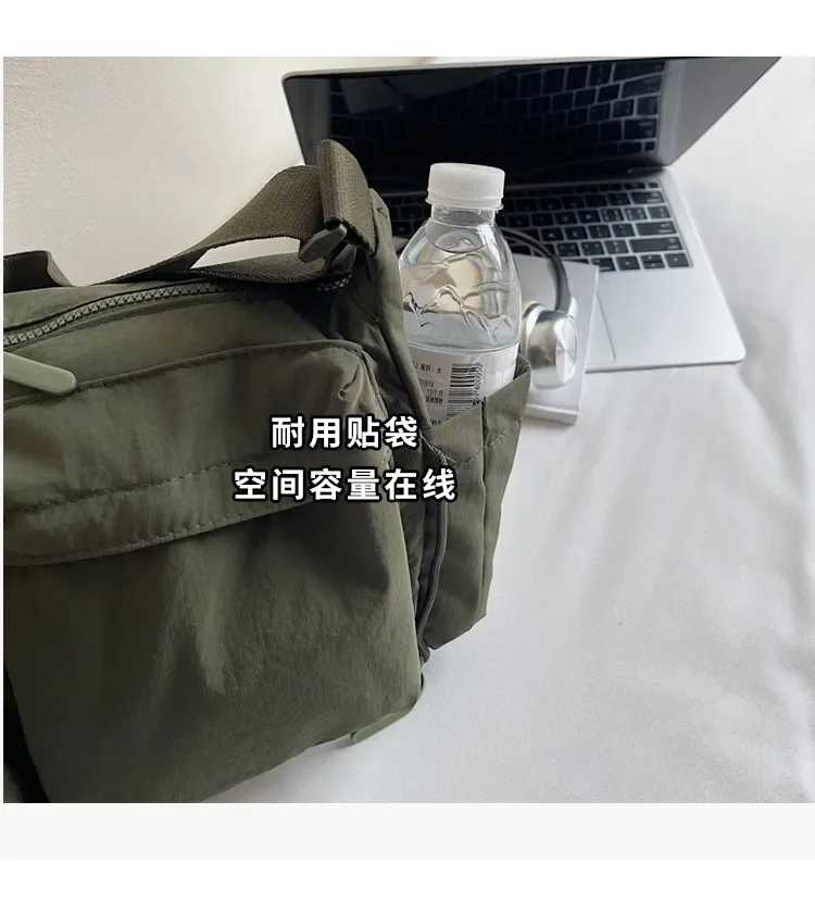 Spring Summer New Canvas Bag for Women, High-End Light Luxury One Shoulder Crossbody Bag, Trendy Hot Sale Ladies Purse