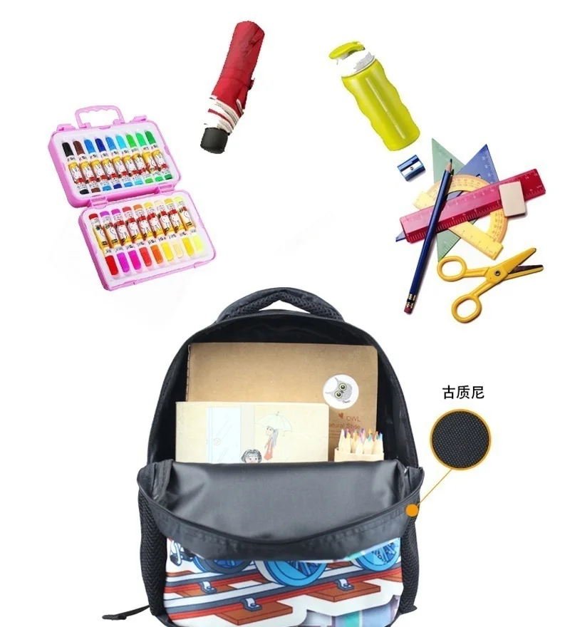 Incredibox Sprunki Backpack Toddler Cartoon Kindergarten Bags Mochila Boys Girls Sprunki School Bag Kids Orthopedic Bookbag Gift