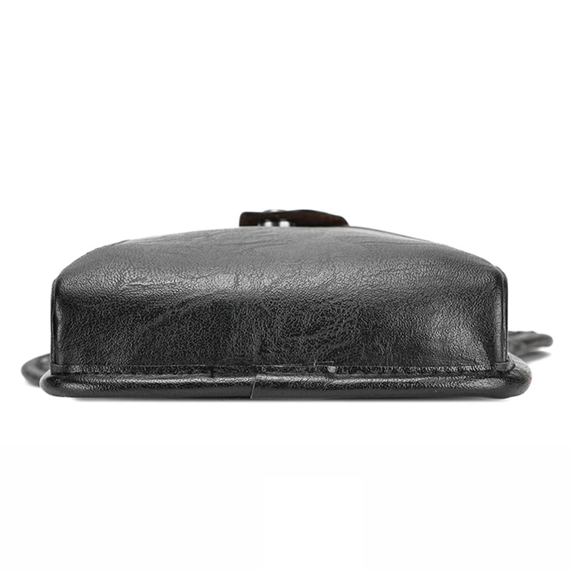 Vintage Pu Leather Waist Pack Drop Leg Bag Men Women Waterproof Motorcycle Hip Belt Thigh Bag Outdoor Bicycle Phone Cross Bag