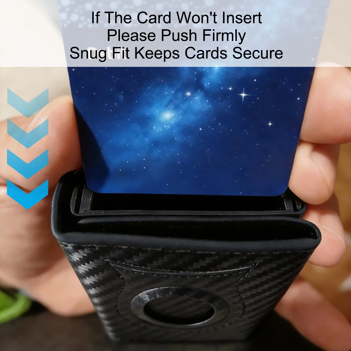 Rfid Credit Card Holder Men Wallets For Apple Airtag Carbon Fiber Bank Cardholder Case Small Smart Minimalist Wallet For Air Tag