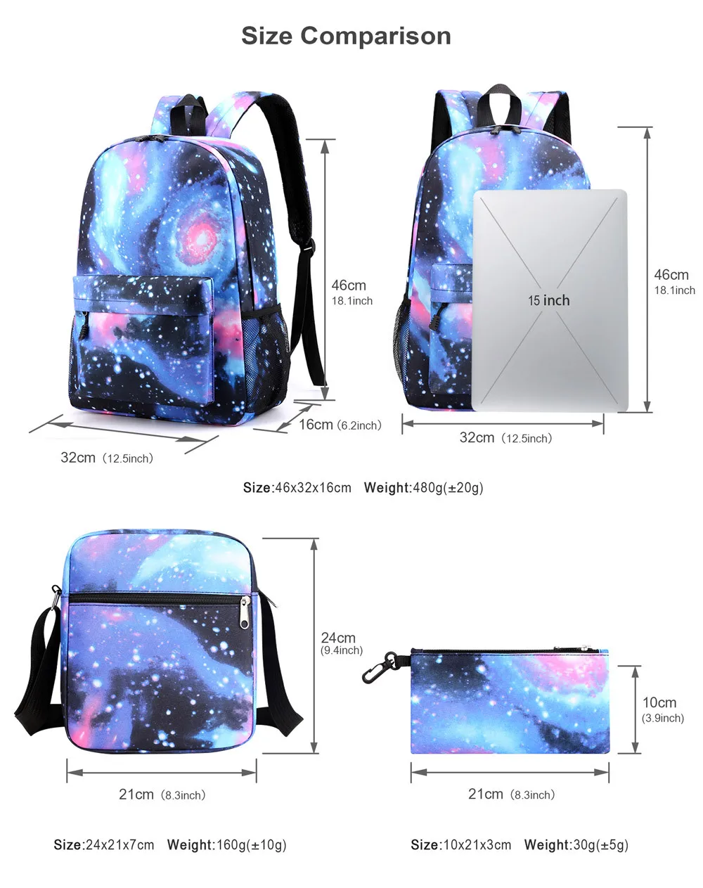Kpop StrayKids Backpack Schoolbag Shoulder Bag Pencil Case Gift for Kids Students