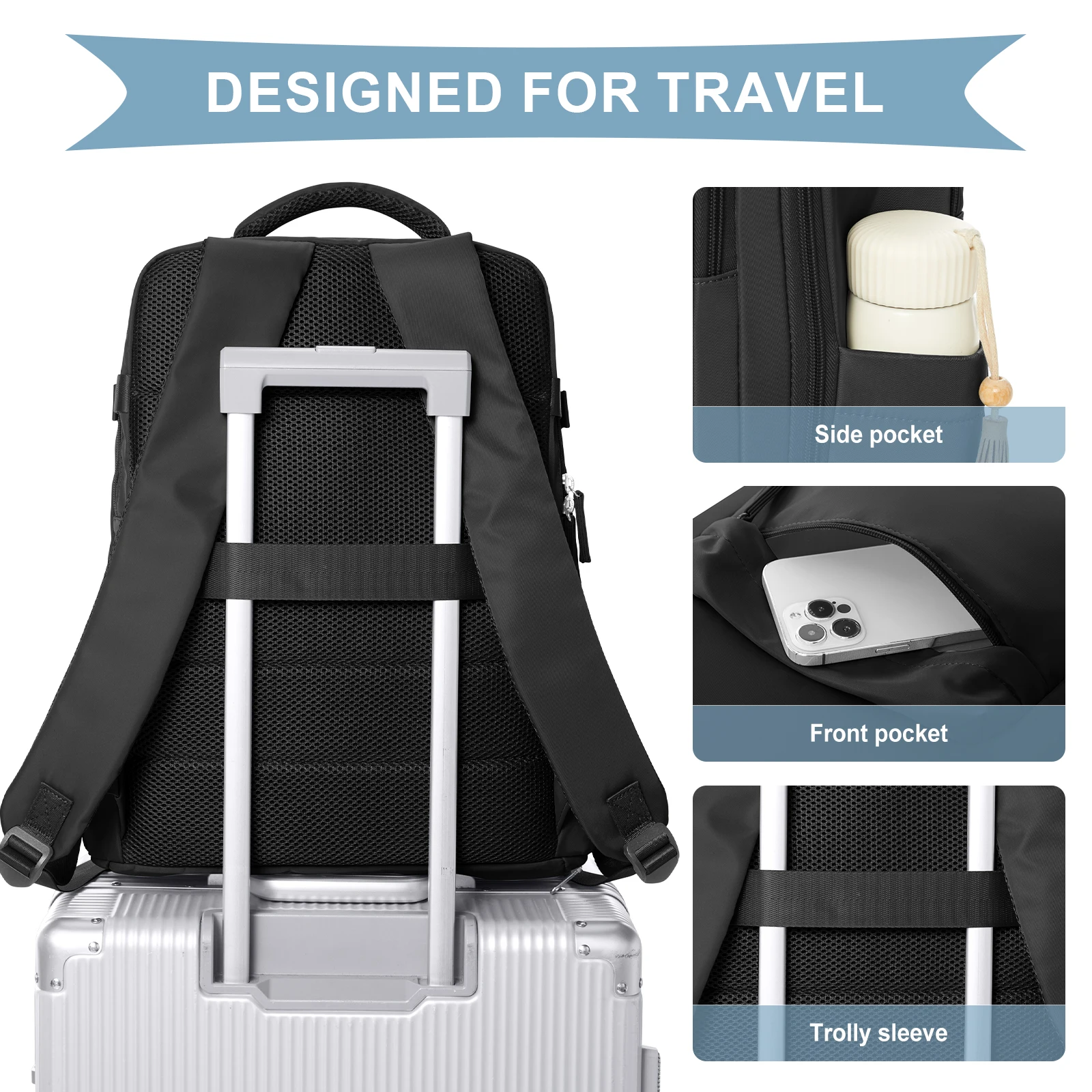 Women Backpack Travel Cabin Airplane Wizzair 40x30x20 Backpack Travel Cabin Hand Luggage Handbag Mens Backpack Notebook Backpack