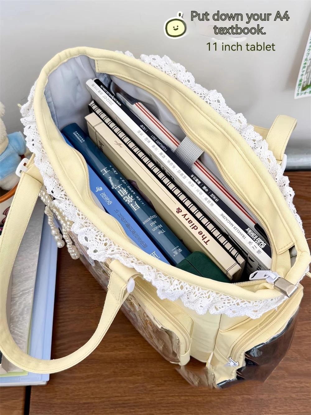 Ballet Girl Large Appetite Itabag Japanese Two-Dimension Single Shoulder Crossbody Bag Gift For Friends Women'S Handbag Gift