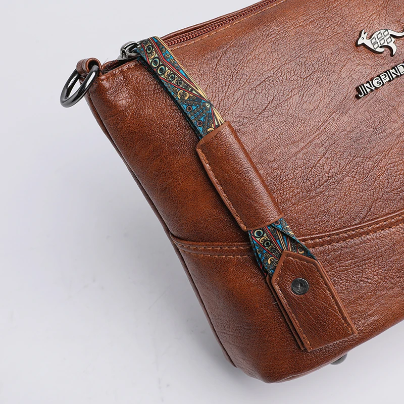 Fashionable Women's Faux Leather Shoulder Bag Handbags Purse for Ladies Girls Daily Use Shopping Office Casual Tote Bags wallet