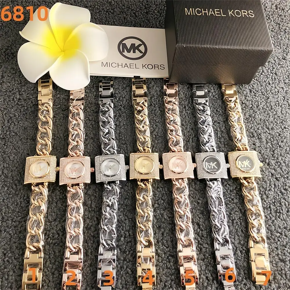 Michael Kors Women's mini Watch Face Bag with Stylish Small Buckle, a Chic Multi-Use Bag