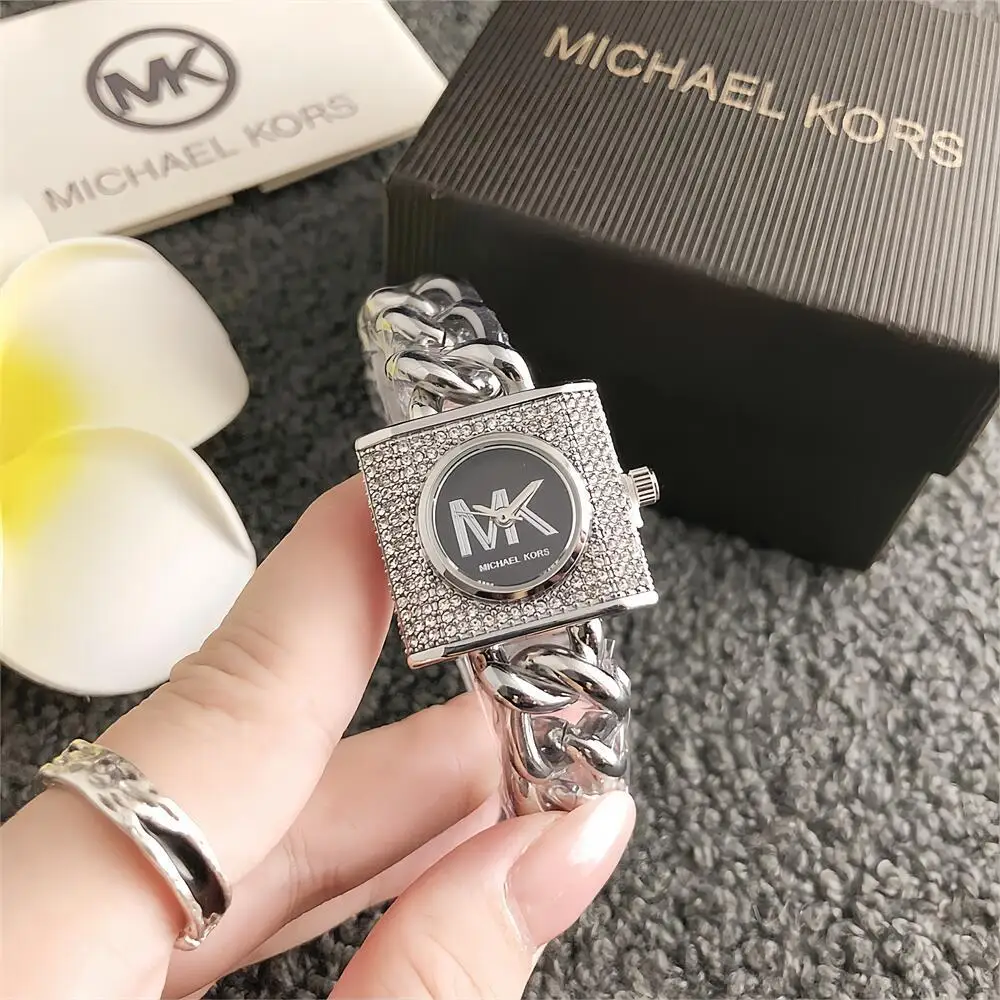 Michael Kors Women's mini Watch Face Bag with Stylish Small Buckle, a Chic Multi-Use Bag