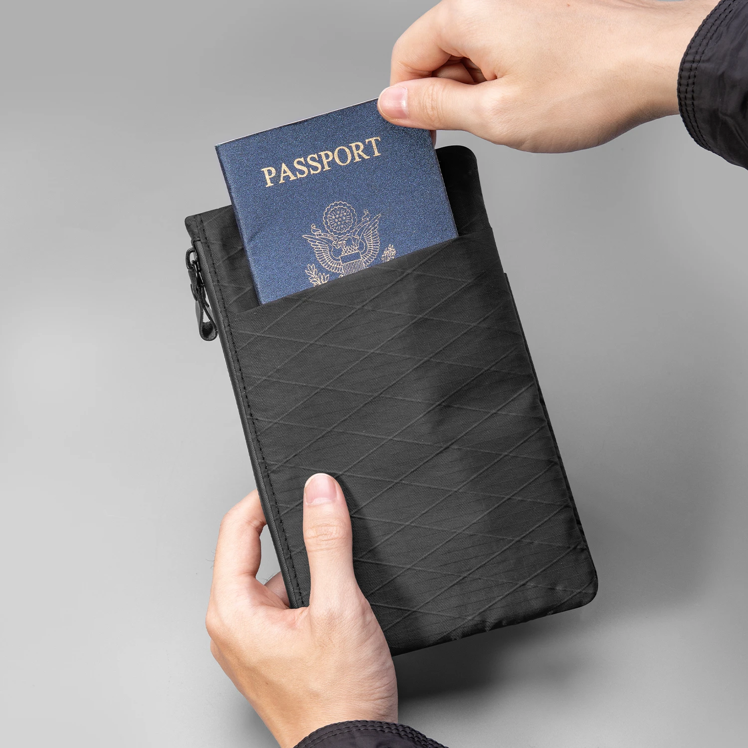 X-pac RFID Blocking Anti-Theft Wallet with Card Holder & Cash Pocket - X-Pac Travel Handbag with Wrist Strap