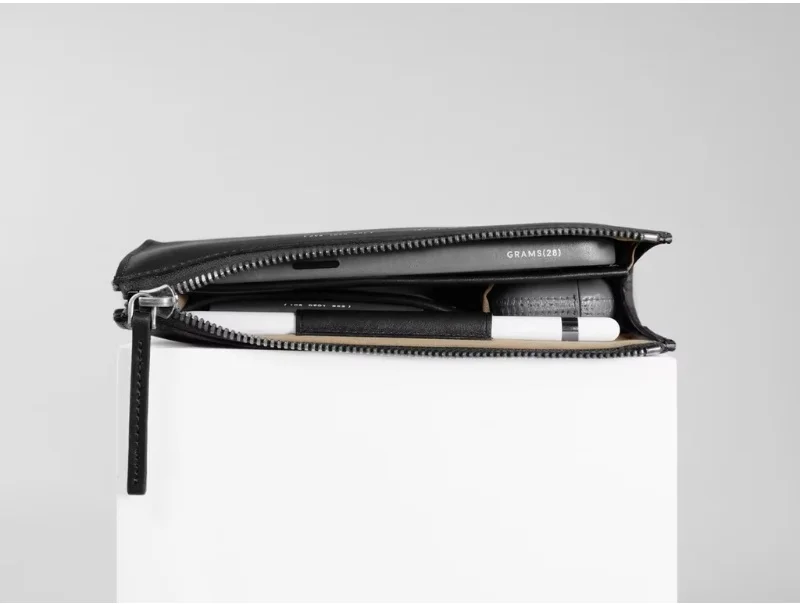Fashion 109 Essential Case Luxury Men's Leather Handbag