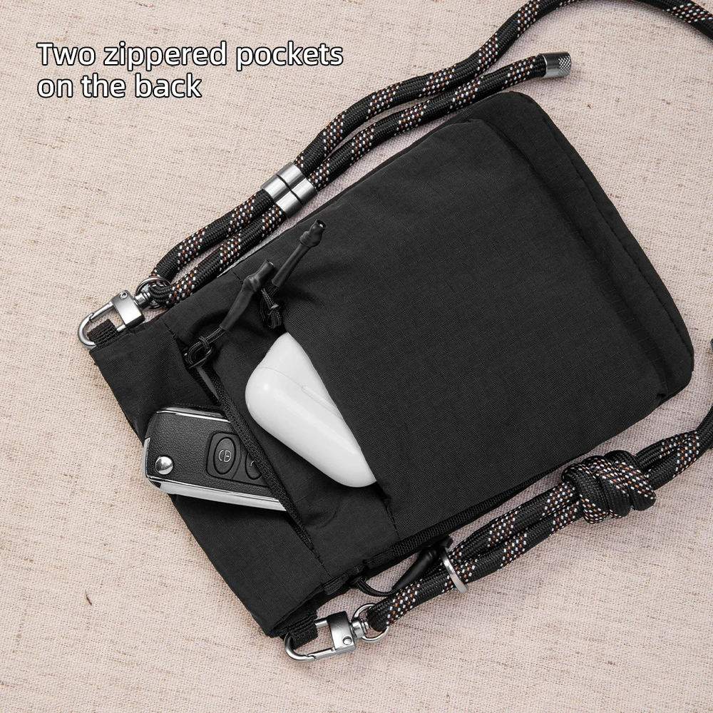 Multifunctional Cell Phone Purse Mini Crossbody Bag Travel Wallet Puffy Purses RFID Organizer Case Easy to Conceal Pouch