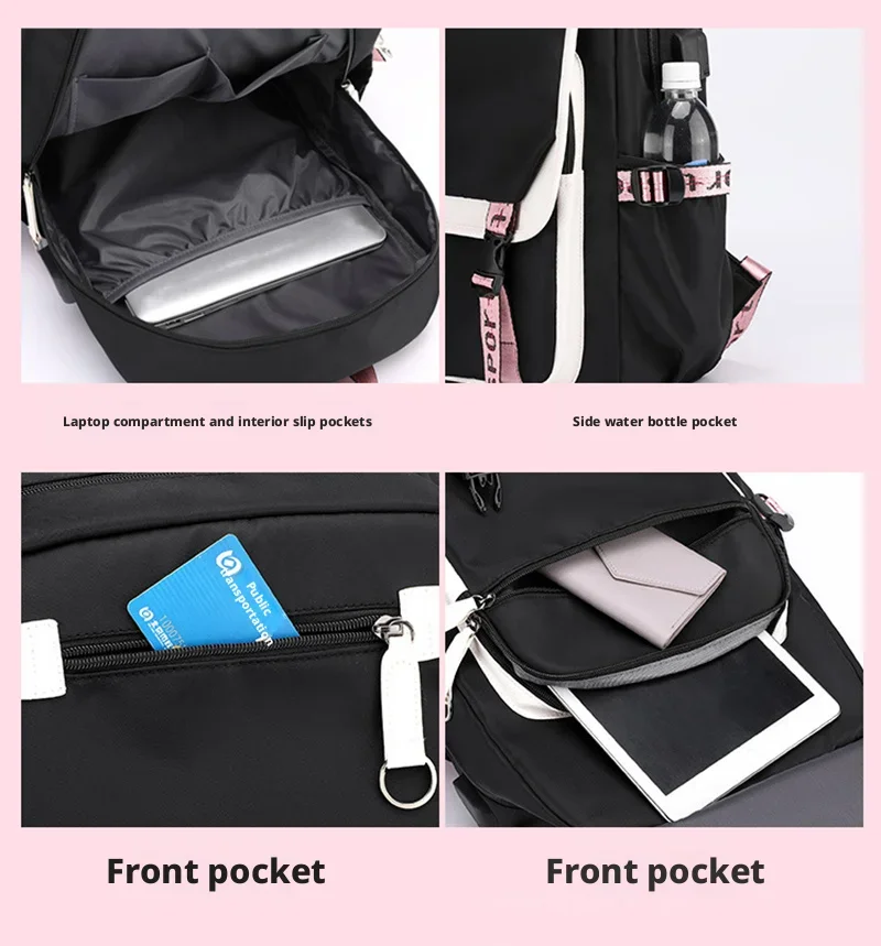 Aphmau Anime Backpack for Teenager Back To School Bookbags Fashion Trend Student Laptop Bagpack