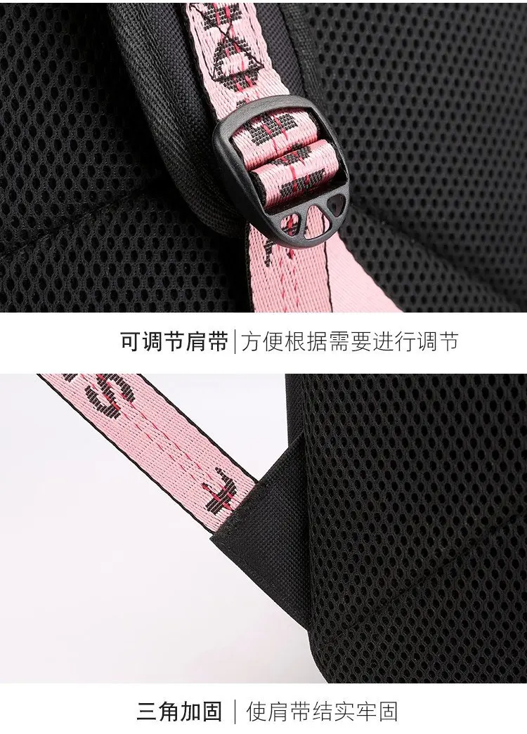 Girl Group Katseye Graphic School Backpack for Teen USB Port School Bags Women Y2K Laptop Computer Bag Student Katseye Bagpack