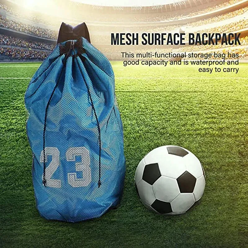 Basketball Sports Bags, Rugby Football Volleyball Backpacks, Outdoor Sports Fitness Storage, Drawstring Backpacks, Training Bags