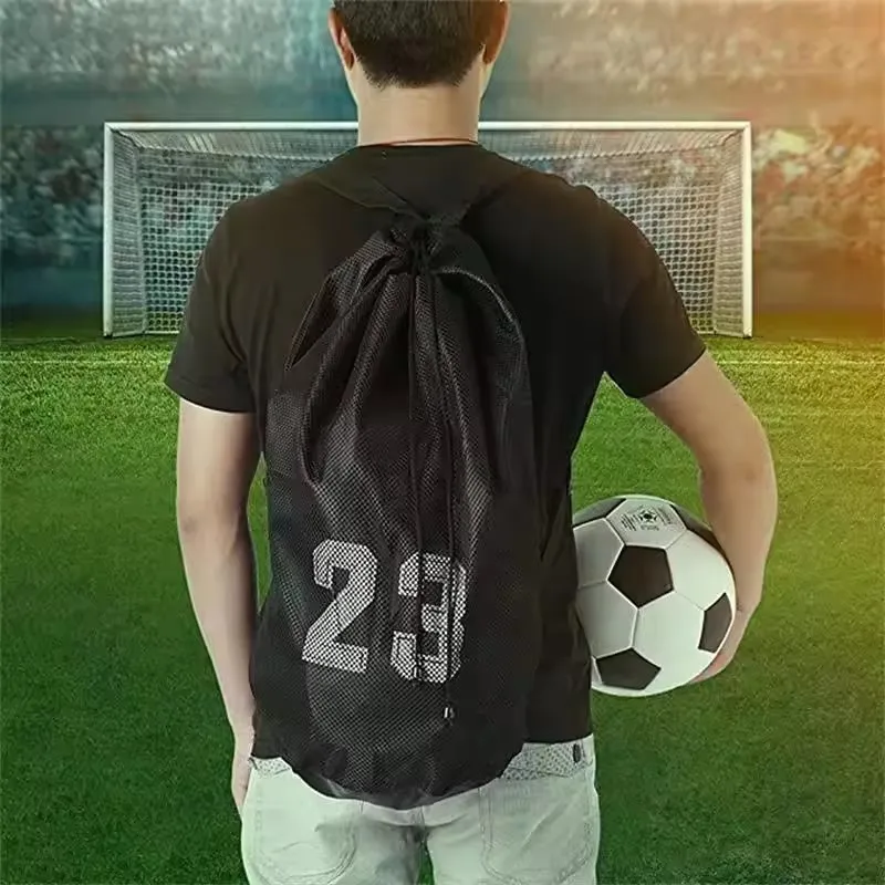 Basketball Sports Bags, Rugby Football Volleyball Backpacks, Outdoor Sports Fitness Storage, Drawstring Backpacks, Training Bags