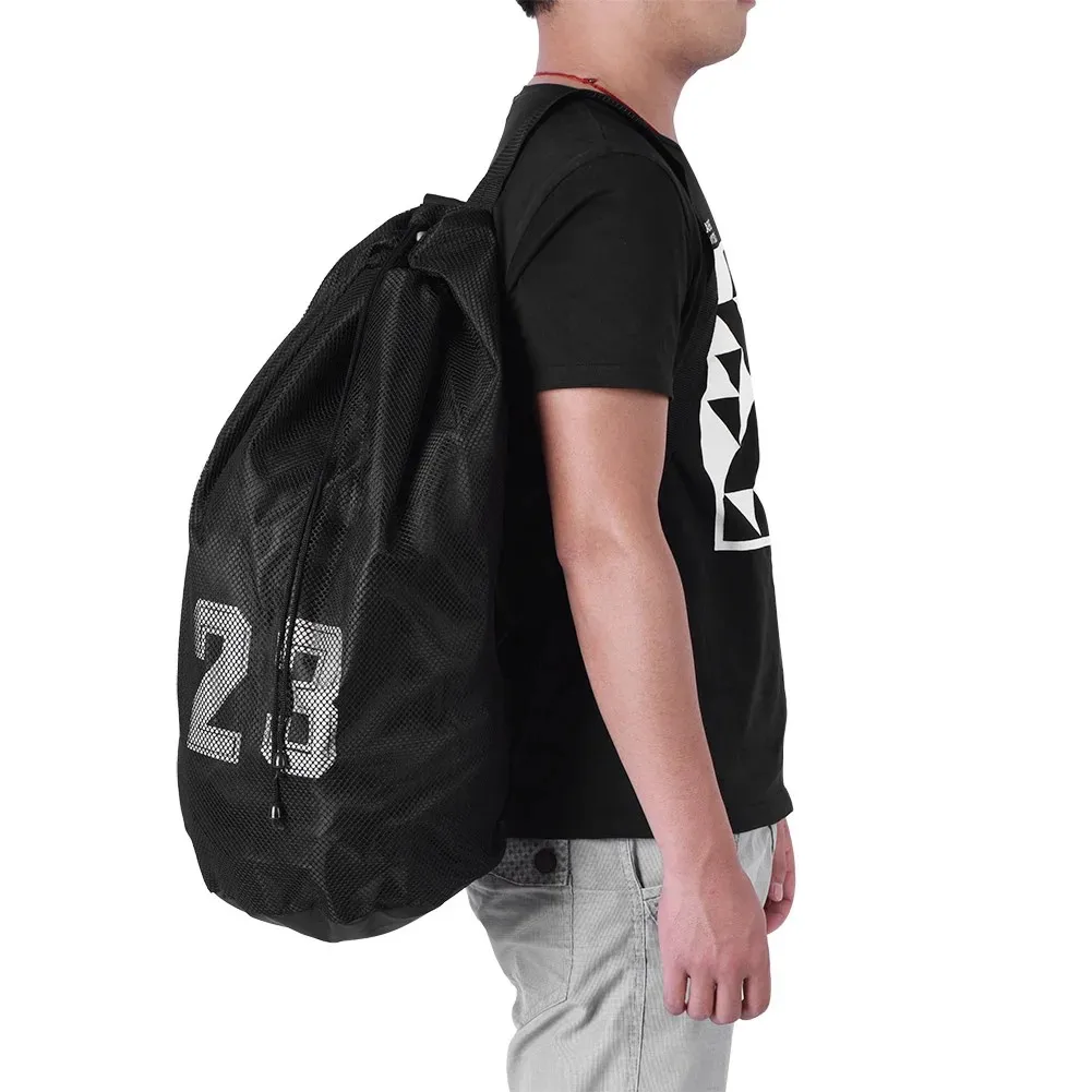 Basketball Sports Bags, Rugby Football Volleyball Backpacks, Outdoor Sports Fitness Storage, Drawstring Backpacks, Training Bags