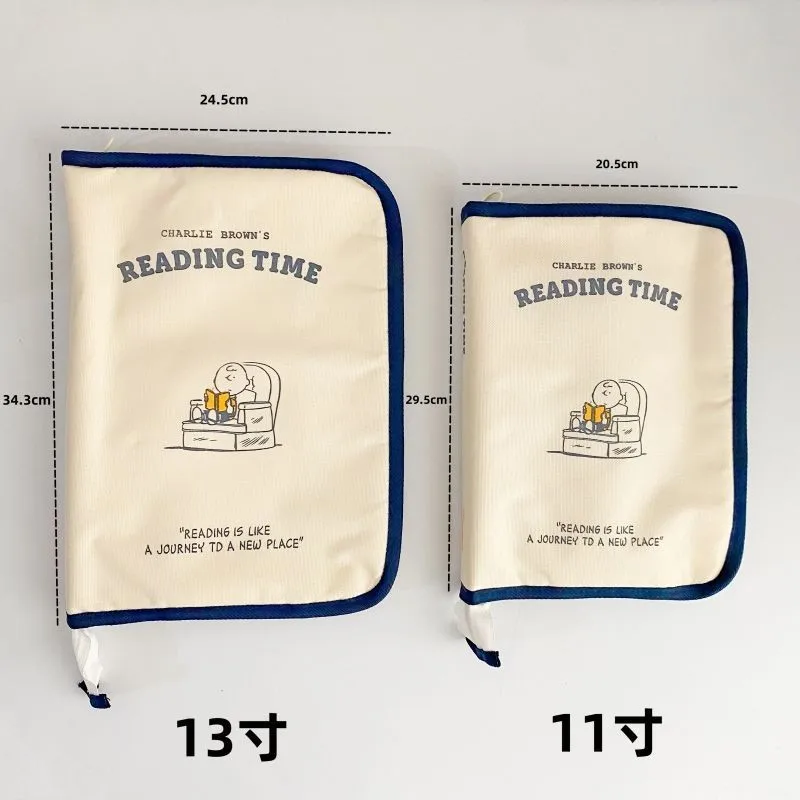 Fashion Hot Style Organizing Storage Bag 11-inch Tablet Keyboard Bag Snoopy Cartoon Stationery Bag Tablet Storage Bag