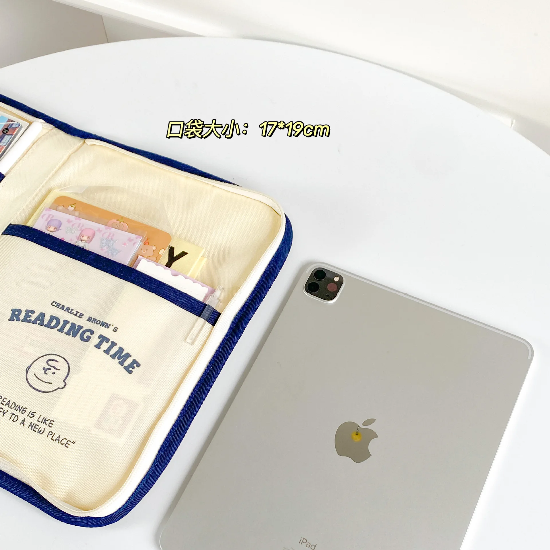 Fashion Hot Style Organizing Storage Bag 11-inch Tablet Keyboard Bag Snoopy Cartoon Stationery Bag Tablet Storage Bag