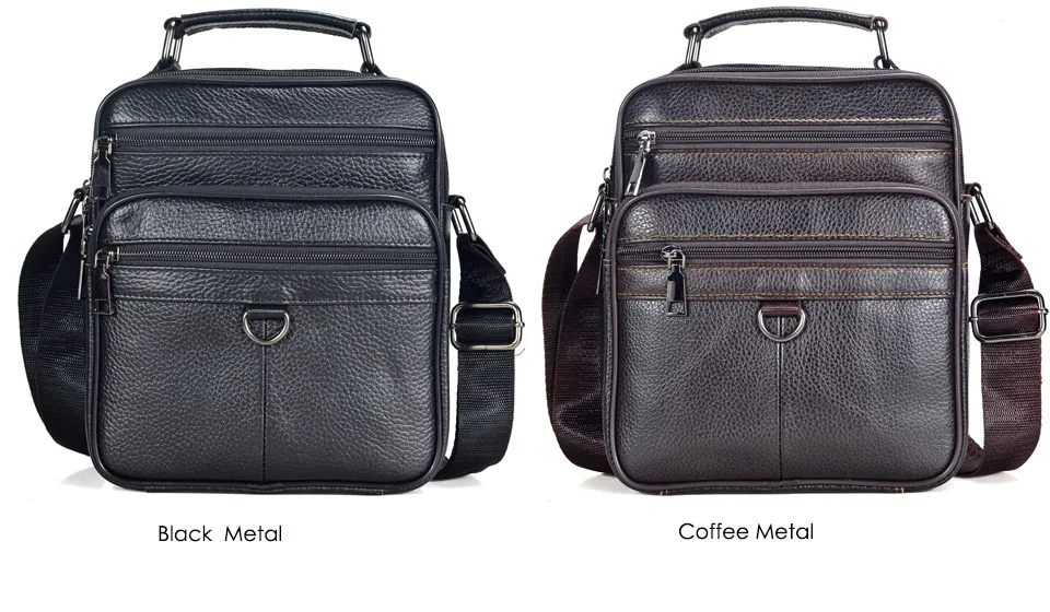 Hot Fashion Men Messenger Bags Genuine Leather Handbags for Man Luxury Brand Male Crossbody Bag for Mini Pad Boy Shoulder Bag