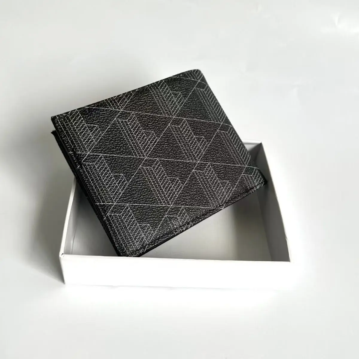 2026 New Fashion Printed Series Double Fold Wallet Premium Mini Wallet for Men and Women