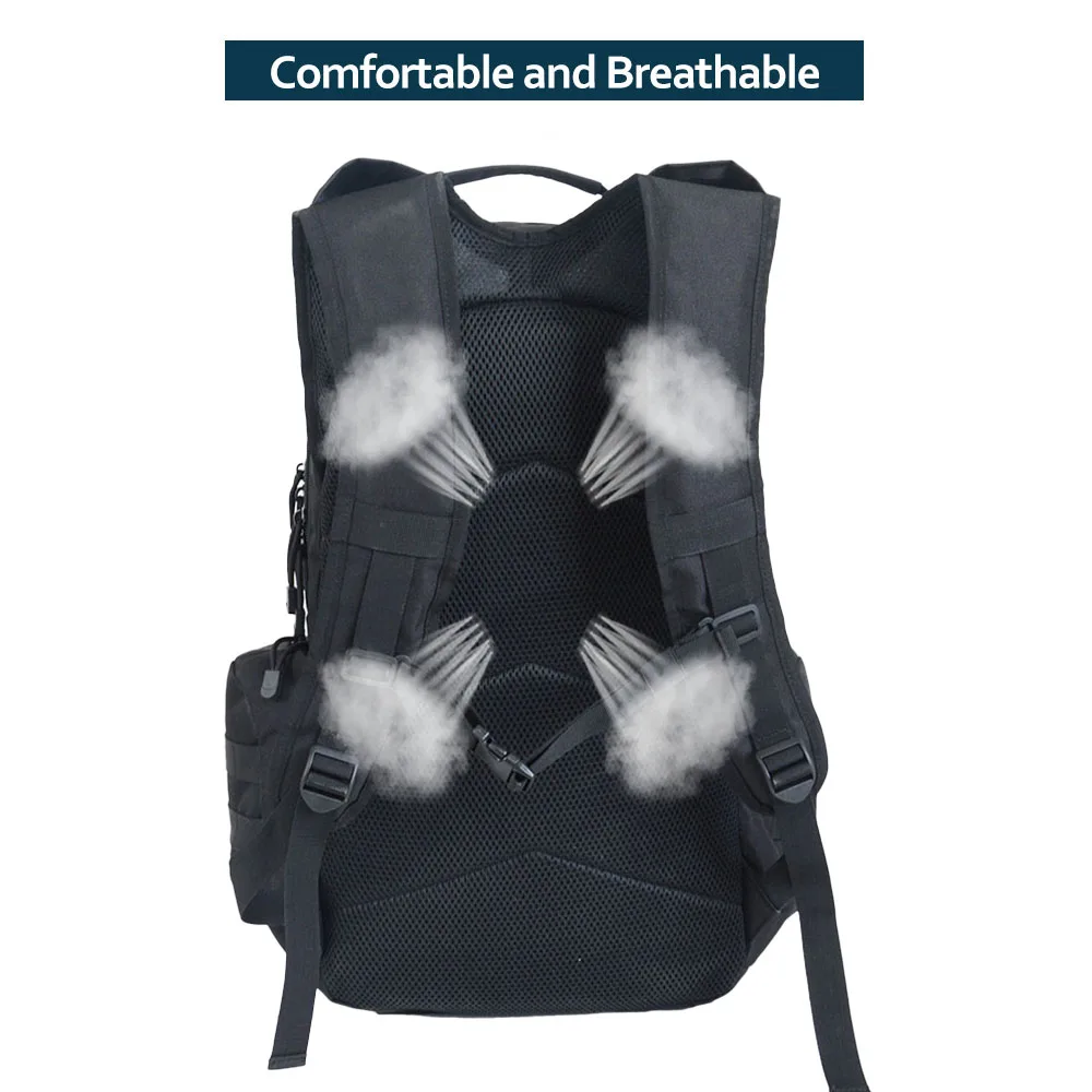 45L Waterproof Fishing Hunting Backpack Outdoor Rucksacks Tactical Sports Camping Hiking Trekking Bags