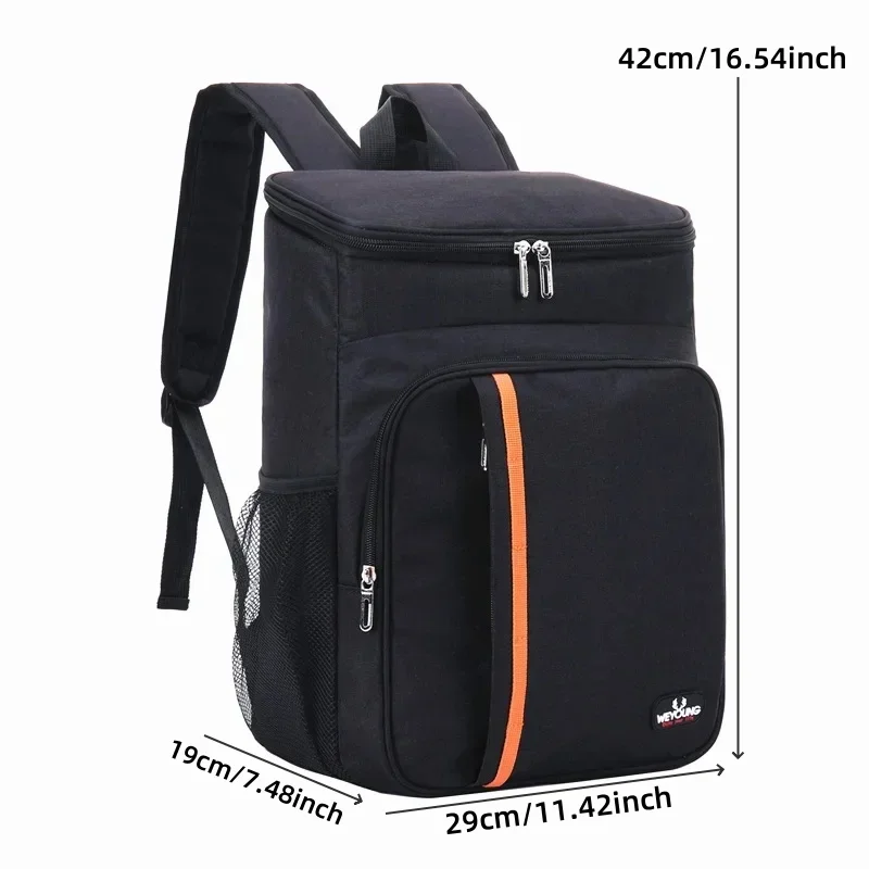 20/35L Extra Large Thermal Food Bag Cooler Bag Refrigerator Box Fresh Keeping Food Delivery Backpack Insulated Cool Bag