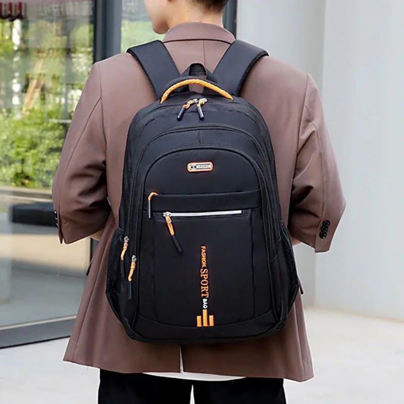 Ladies' Backpack, Female Korean Version, Trendy Large Capacity, High School, Middle School, Student Backpack, Travel Bag, Comput