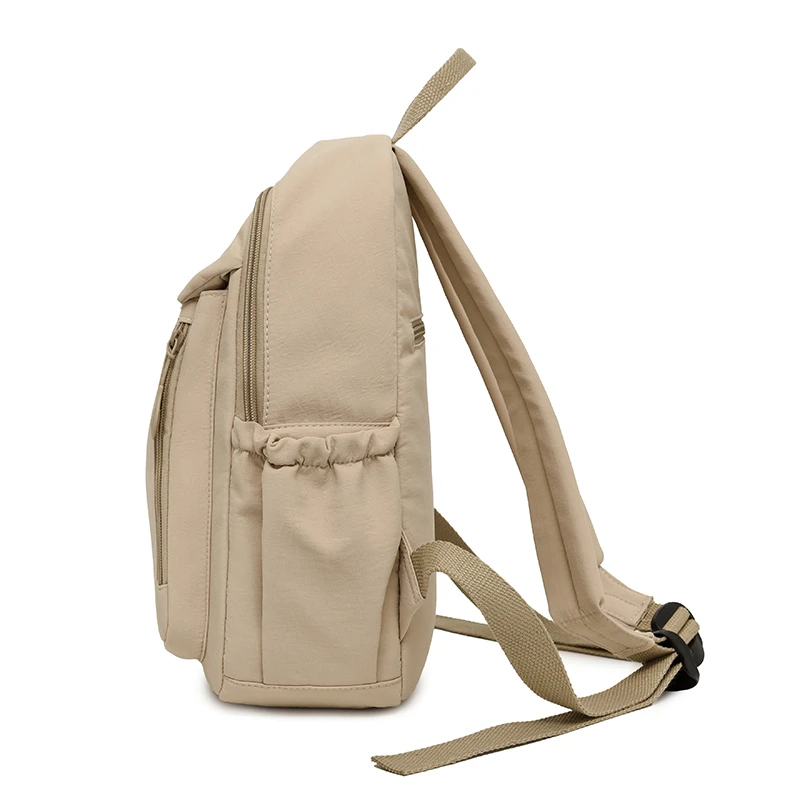 Women Multi-Color Lightweight Casual Backpack Trendy Daypack Shoulder Bag Schoolbag for Everyday Commute Travel Essential Purse