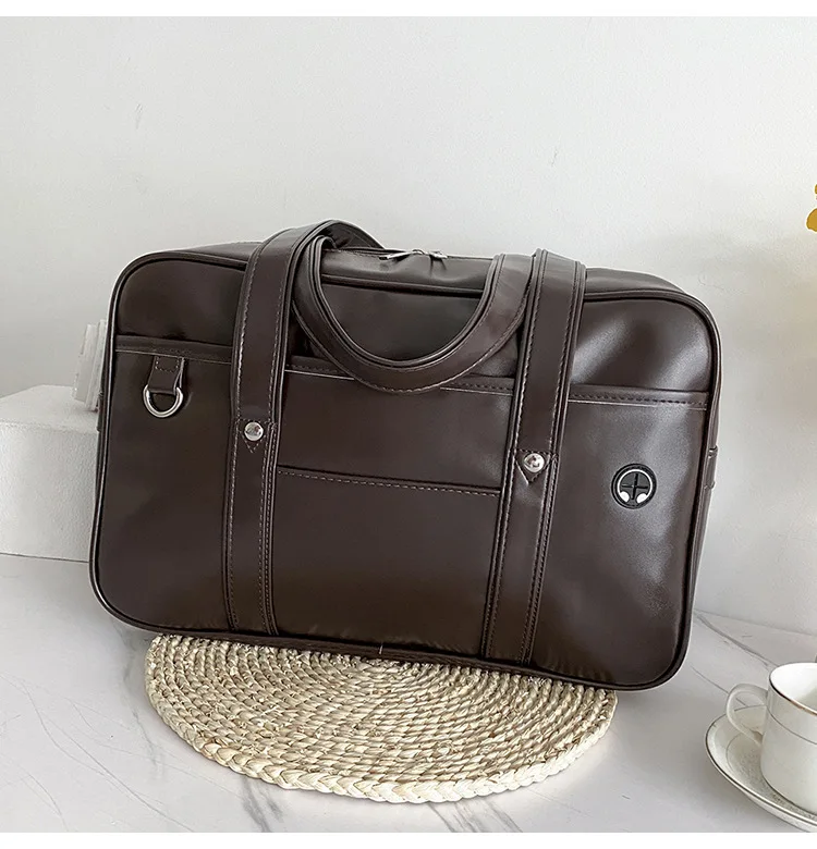 Japanese Schoolbag Women Handbag Shoulder Book Bag Uniform Bag Laptop Bag Commuter Briefcase Comic Con Tote Bags Crossbody Bags