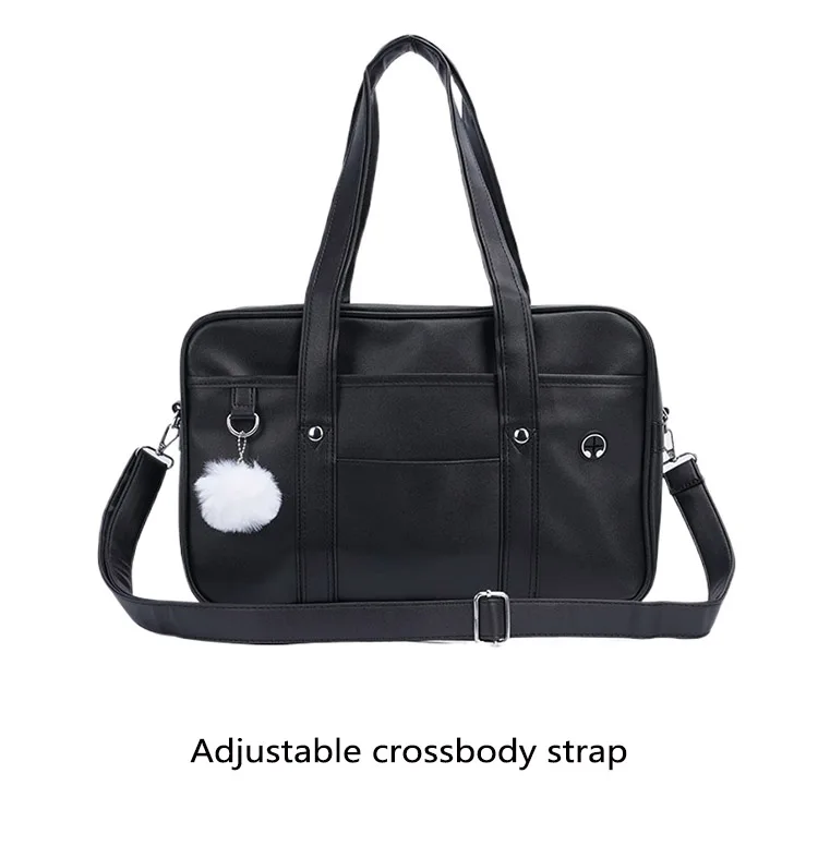 Japanese Schoolbag Women Handbag Shoulder Book Bag Uniform Bag Laptop Bag Commuter Briefcase Comic Con Tote Bags Crossbody Bags