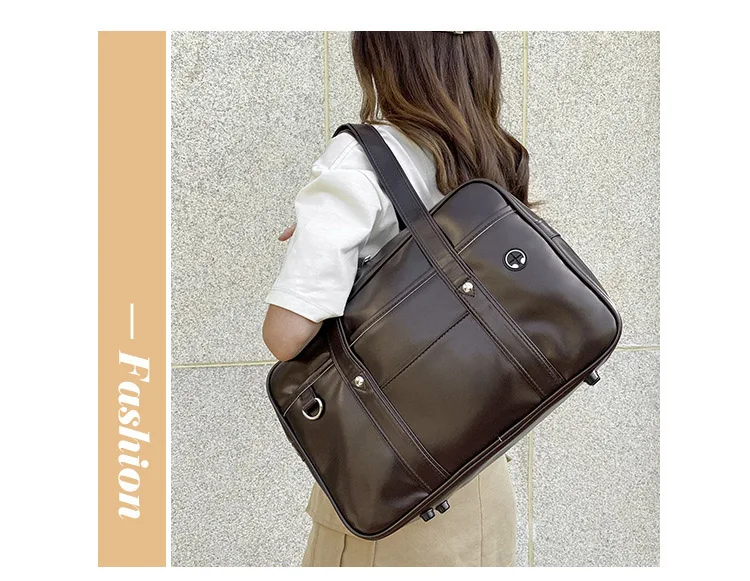 Japanese Schoolbag Women Handbag Shoulder Book Bag Uniform Bag Laptop Bag Commuter Briefcase Comic Con Tote Bags Crossbody Bags