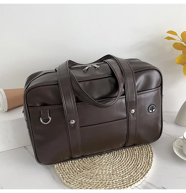 Japanese Schoolbag Women Handbag Shoulder Book Bag Uniform Bag Laptop Bag Commuter Briefcase Comic Con Tote Bags Crossbody Bags