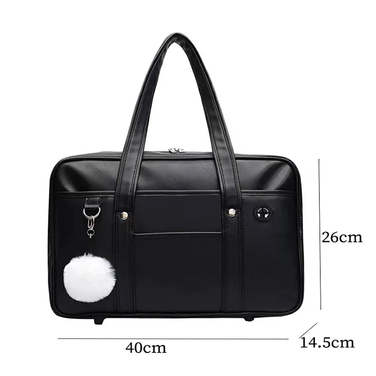 Japanese Schoolbag Women Handbag Shoulder Book Bag Uniform Bag Laptop Bag Commuter Briefcase Comic Con Tote Bags Crossbody Bags