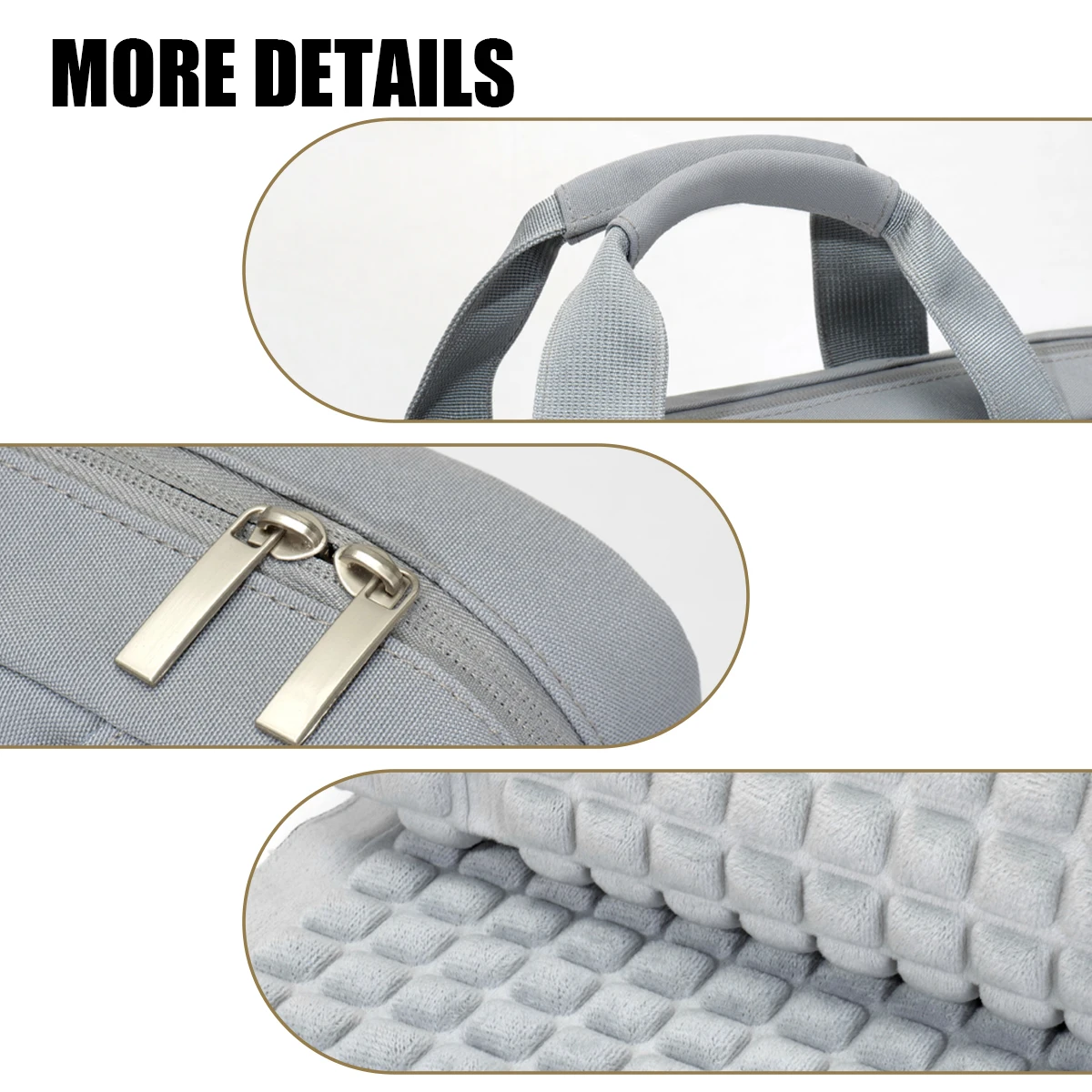 Laptop Bag for Commuting, Suitable for Apple MacBook Air 13, Lenovo Xiaoxin Pro 14, Huawei Matebook 16inch, Dell 15.6inch Protective Case for Women and Men