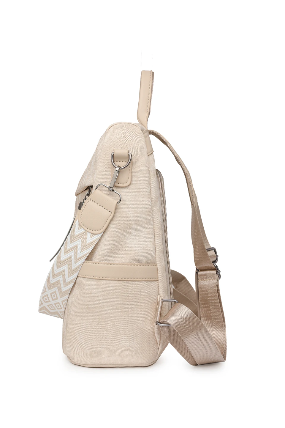High Quality Pu Leather Backpack Women Ladies Shoulder Bag Designer Fashion Daypack Large Capacity School Bag for Girls