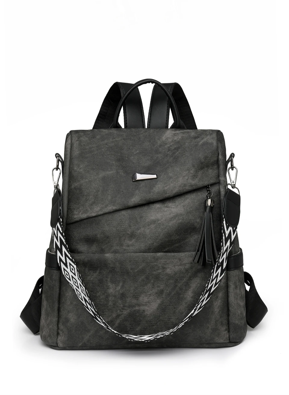 High Quality Pu Leather Backpack Women Ladies Shoulder Bag Designer Fashion Daypack Large Capacity School Bag for Girls