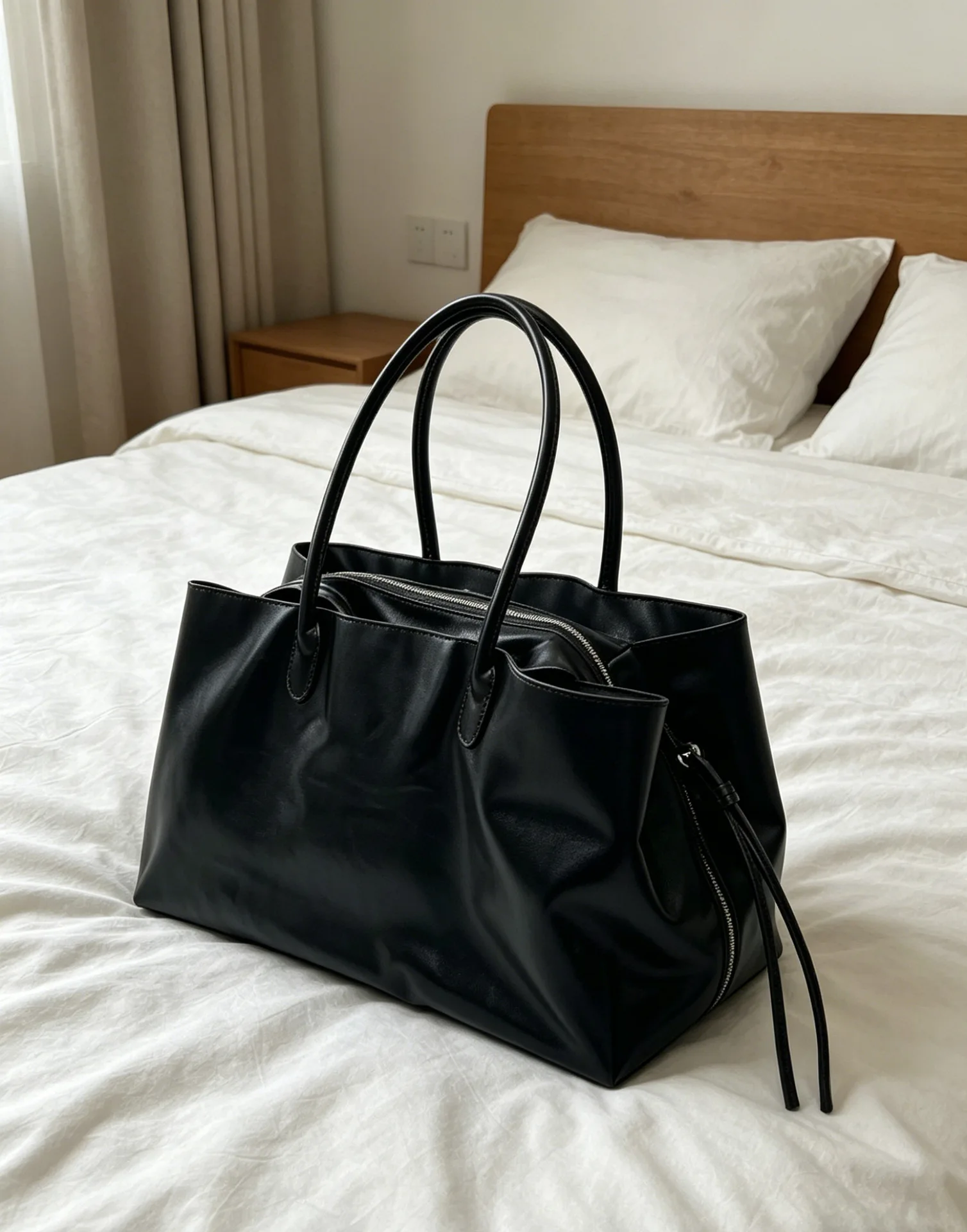 Women Handbags Large Capacity PU Leather Shoulder Bag for Ladies Bolsos Big Tote Bags Brand Design Commuting Office Bag Bolsa