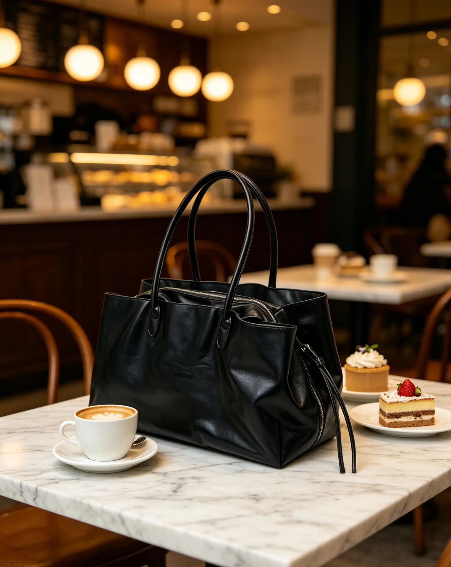 Women Handbags Large Capacity PU Leather Shoulder Bag for Ladies Bolsos Big Tote Bags Brand Design Commuting Office Bag Bolsa